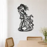 Newlywed Lift Metal Wall Art | Romantic Couple Decor - lifestyle view 4