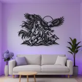 Horse and Eagle Metal Wall Art | Equestrian Wall Decor