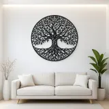Classic Tree of Life Metal Wall Art | Botanical Metal Wall Decor
