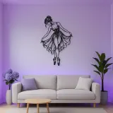 Ballet Reverence Metal Wall Art | Movement Silhouette Decor