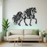 Arabian Horse Profile Metal Wall Art | Equestrian Wall Decor