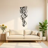 Abstract Body Curves Metal Wall Art | Modern Abstract Metal Decor