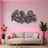 Octopus Flow Metal Wall Art | Coastal and Nautical Wall Decor