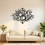Balance of Opposites Metal Wall Art | Modern Abstract Metal Decor