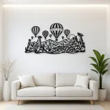 Cappadocia Balloons Metal Wall Art | Travel and City Wall Decor