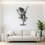 Dance of Freedom Metal Wall Art | Movement Silhouette Decor