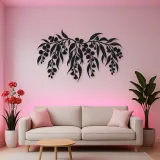 Eucalyptus Cascade Metal Wall Art | Botanical Metal Wall Decor