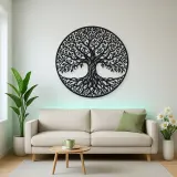 Classic Tree of Life Metal Wall Art | Botanical Metal Wall Decor