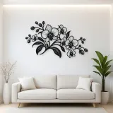 Orchid Elegance Metal Wall Art | Botanical Metal Wall Decor