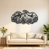 Coral Reef Rhythm Metal Wall Art | Coastal and Nautical Wall Decor