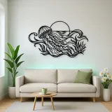 Jellyfish Drift Metal Wall Art | Coastal and Nautical Wall Decor