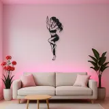 Eagle Pose Balance Metal Wall Art | Movement Silhouette Decor