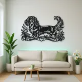 Dachshund Long Line Metal Wall Art | Pet Lover Silhouette Decor