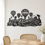 Cappadocia Balloons Metal Wall Art | Travel and City Wall Decor - lifestyle view 4