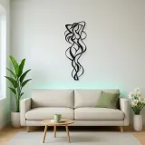 Abstract Body Curves Metal Wall Art | Modern Abstract Metal Decor