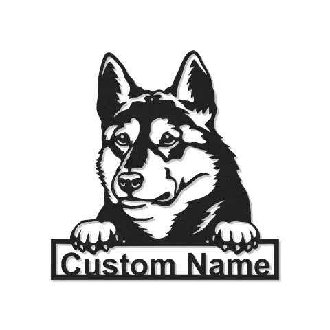 Custom German Shepherd Led Light Metal Wall Art Personalized Dog Lover Gift Living Room Pet Decor 8