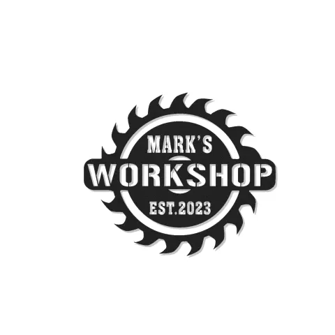 Custom Workshop Saw Blade Led Light Metal Wall Art Gift for Him Garage or Workshop Decor