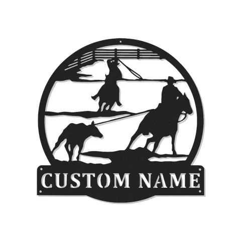 Custom Rodeo Cowboy Led Light Metal Wall Art Western Gift for Him Rustic Ranch Decor