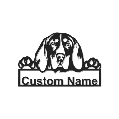 Décoration murale en métal personnalisée pour chien avec rétroéclairage LED - Cadeau pour les propriétaires d'animaux - Décor de salon ou d'entrée 3