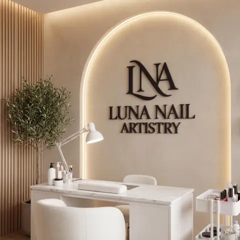 Custom 3D Business Sign | Laser Cut Acrylic Office Wall Decor | Salon Lobby Professional Branding Signage