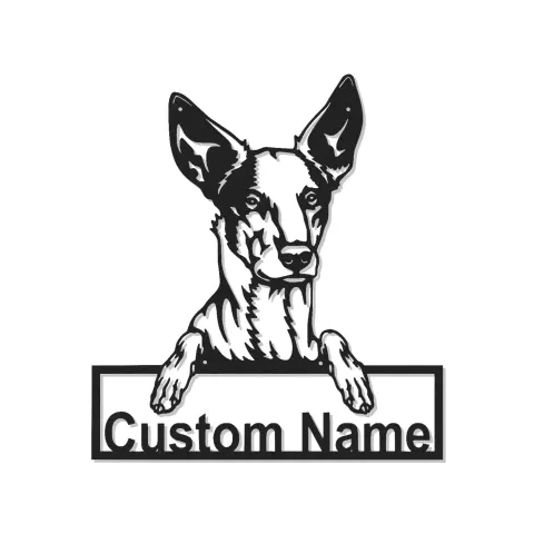 Custom German Shepherd Led Light Metal Wall Art Personalized Dog Lover Gift Living Room Pet Decor 5