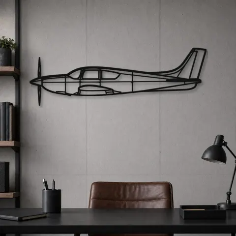 Vue alternative de Silhouette en métal d'avion Eagle, décoration murale en métal, décoration aéronautique, cadeau pour aviateurs