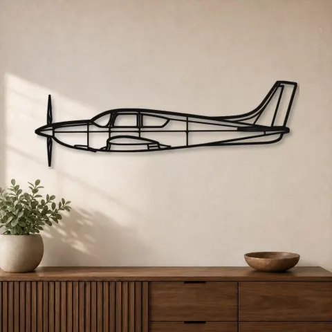 Silhouette en métal d'avion Eagle, décoration murale en métal, décoration aéronautique, cadeau pour aviateurs