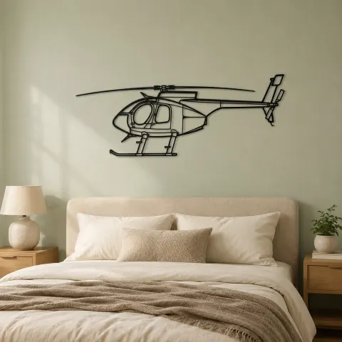 530F Flugzeug-Silhouette Metallschild, Metallflugzeug-Silhouette, Luftfahrt-Wanddekoration, Aviator-Dekor alternative Ansicht