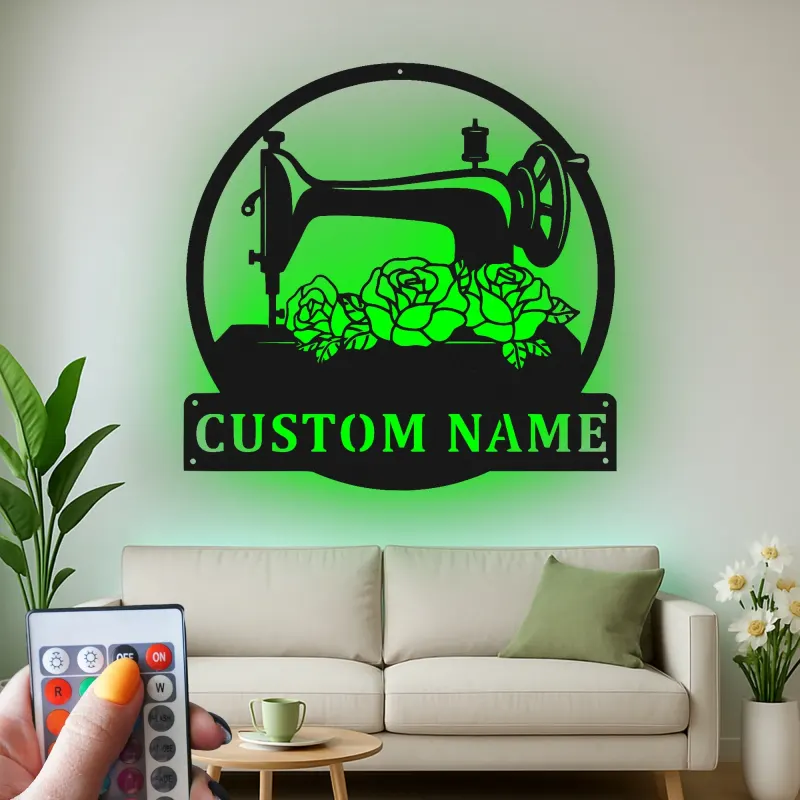 Custom Sewing Machine Sign