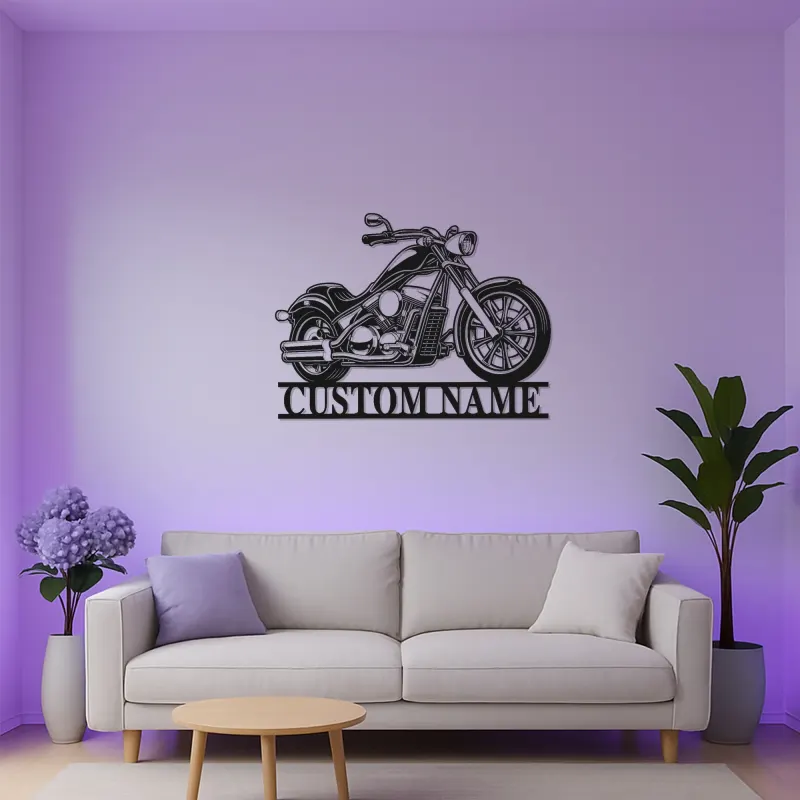 Custom Motorcycle LED Sign