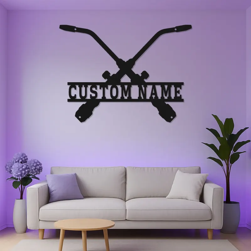 Personalisierte Motocross Metallschild | LED Dirtbike Wandkunst | Individuelle Fahrername Dekor | MX Garage Geschenk