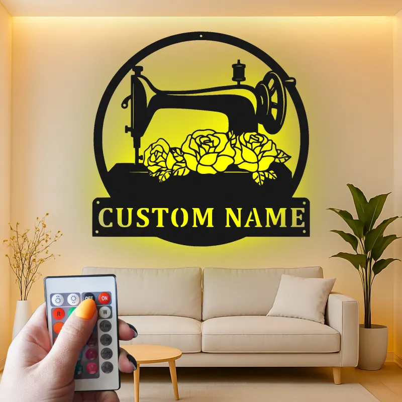 Custom Sewing Machine Sign
