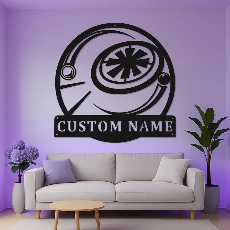 Panneau en métal LED de billard personnalisé | Décoration de salle de jeux 9-Ball personnalisée | Art mural de joueur de billard éclairé | Cadeau unique pour passionné de billard