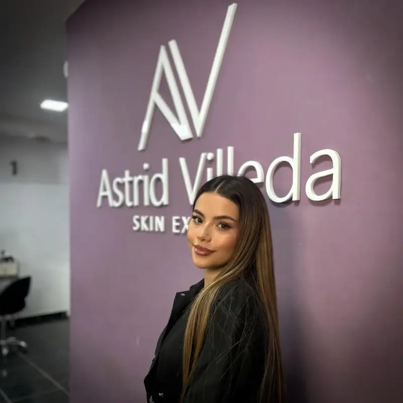 Custom 3D Acrylic Business Sign | Glossy Black Salon Wall Branding | Modern Professional Interiors