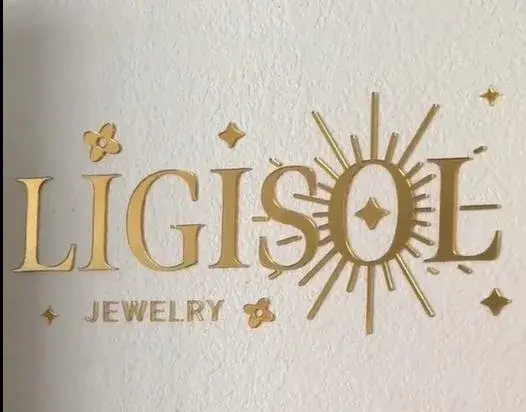 Enseigne d’entreprise personnalisée en miroir doré | Logo d’accueil 3D découpé au laser | Acrylique premium pour image de marque salon et bureau