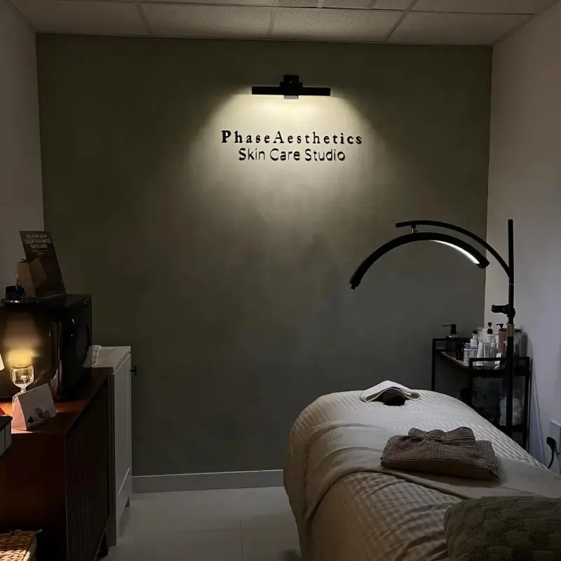 3D Acrylic Business Logo Sign | Custom Reception Wall Art for Salons, Clinics & Offices | Laser Cut Branding