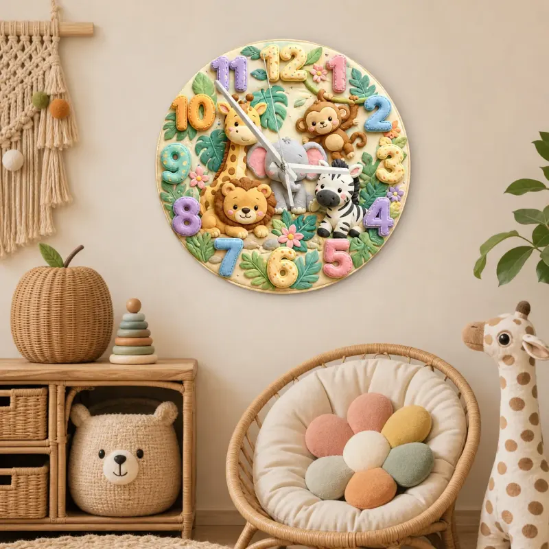 Cute Jungle Nursery Decor