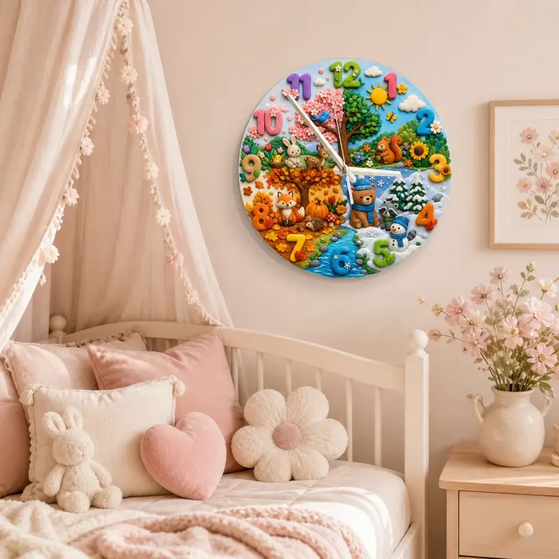 Whimsical Nature Nursery Room Decor