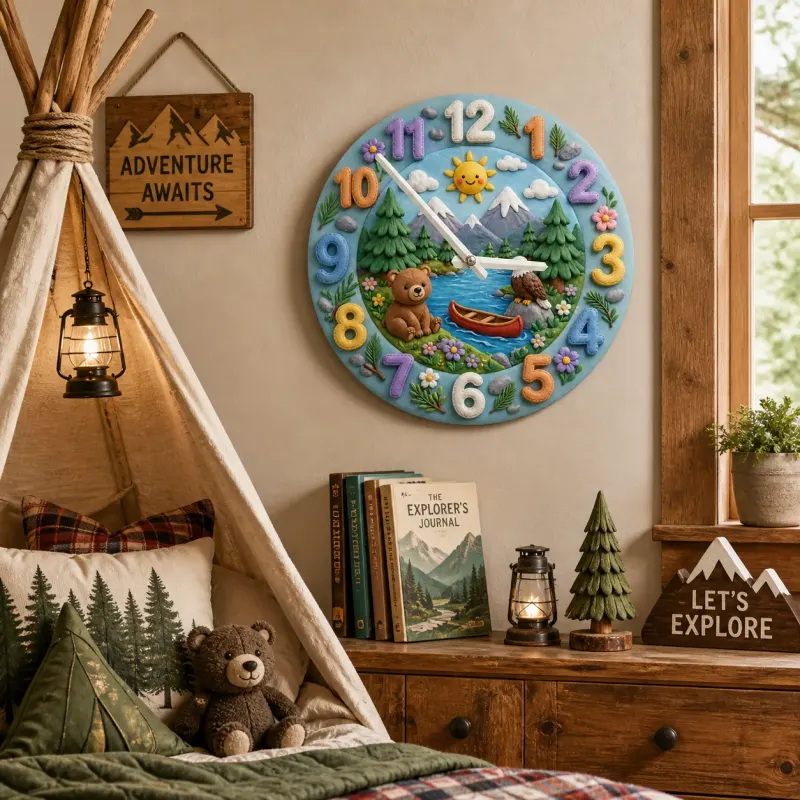 Mountain Lake Nursery Decor