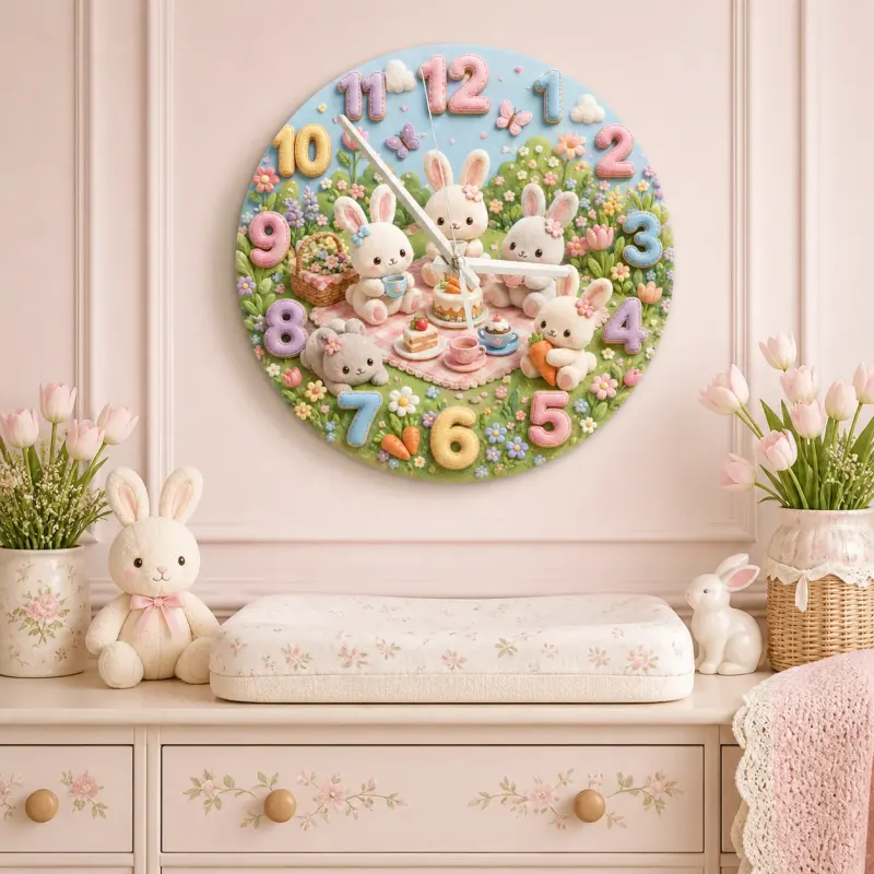 Woodland Animal Nursery Art Decor