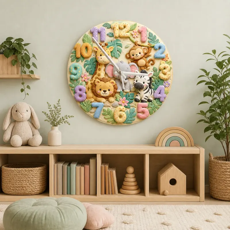 Cute Jungle Nursery Decor