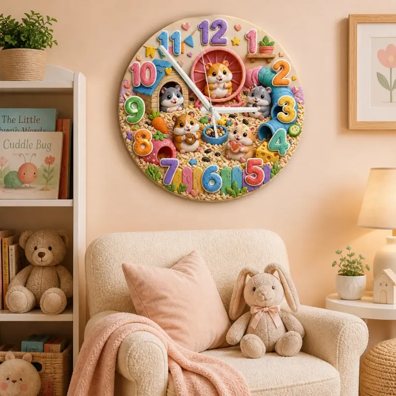 Cute Pastel Animal Nursery Decor