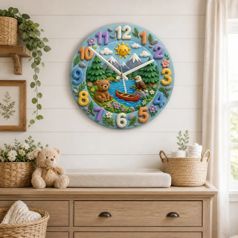 Mountain Lake Nursery Decor