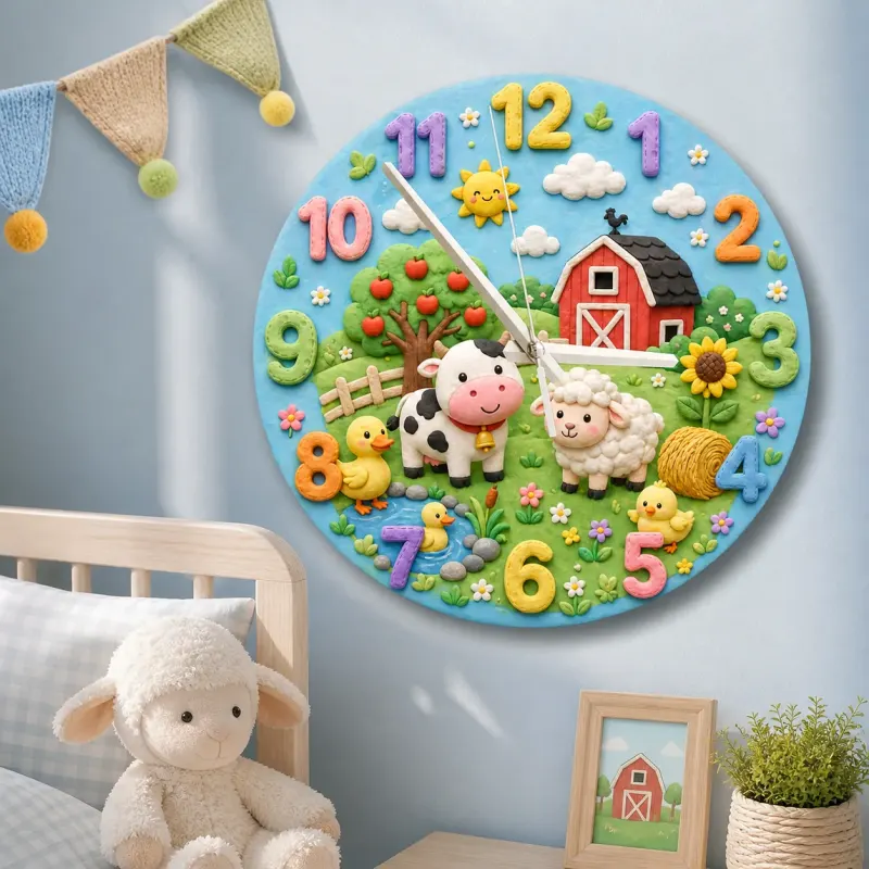 Red Barn Nursery Decor