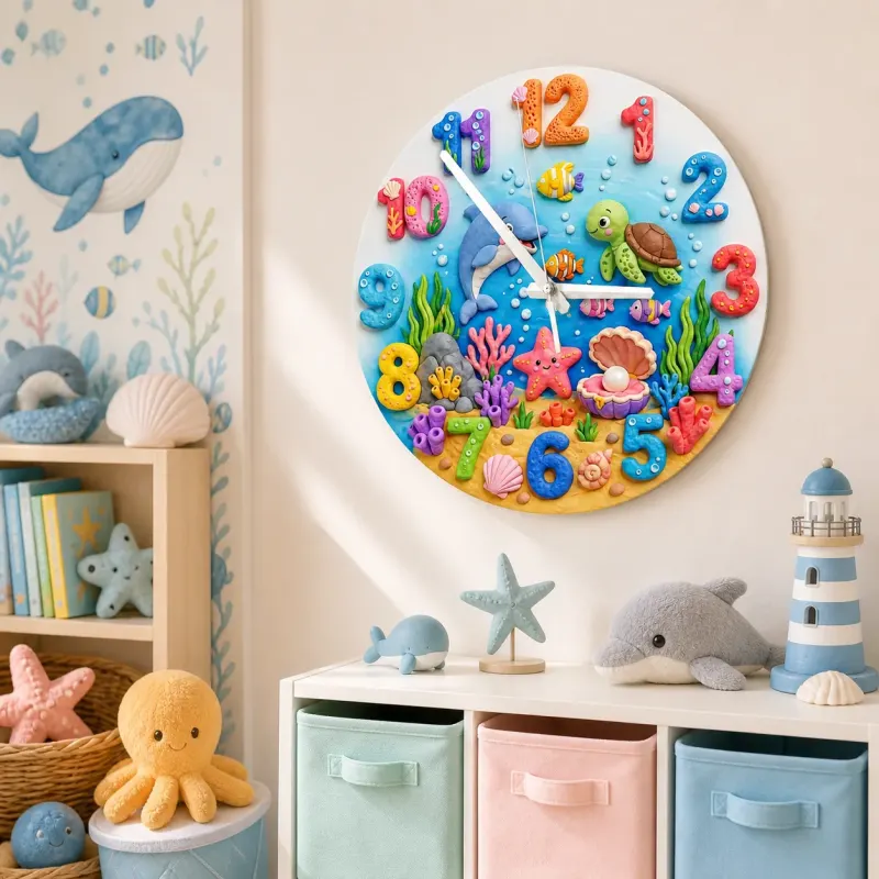 Ocean Animal Nursery Decor