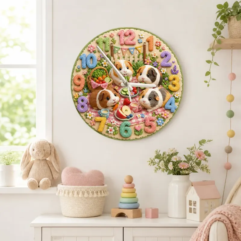 Whimsical Pastel Animal Nursery Decor