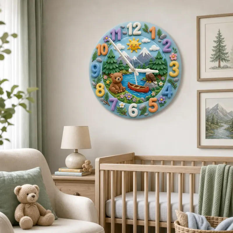 Mountain Lake Nursery Decor