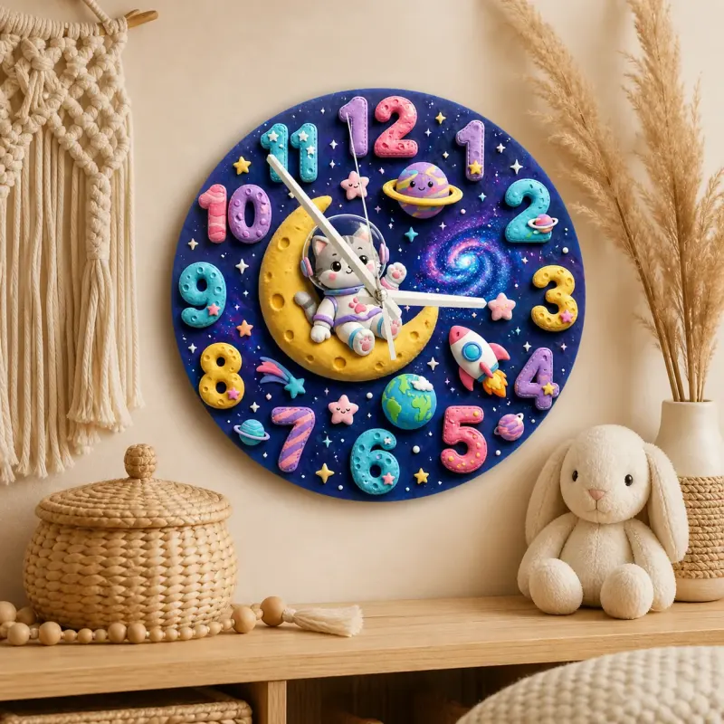 Whimsical Wooden Baby Shower Birthday Gift