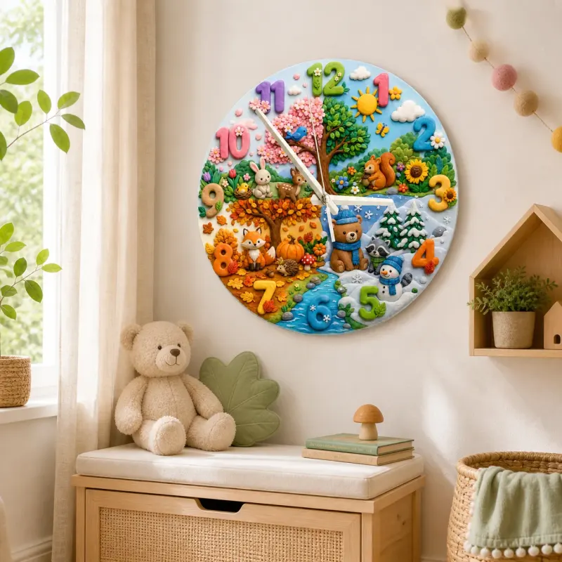 Whimsical Nature Nursery Room Decor