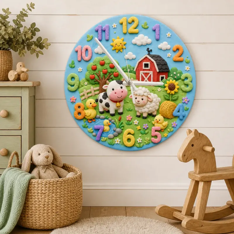 Red Barn Nursery Decor